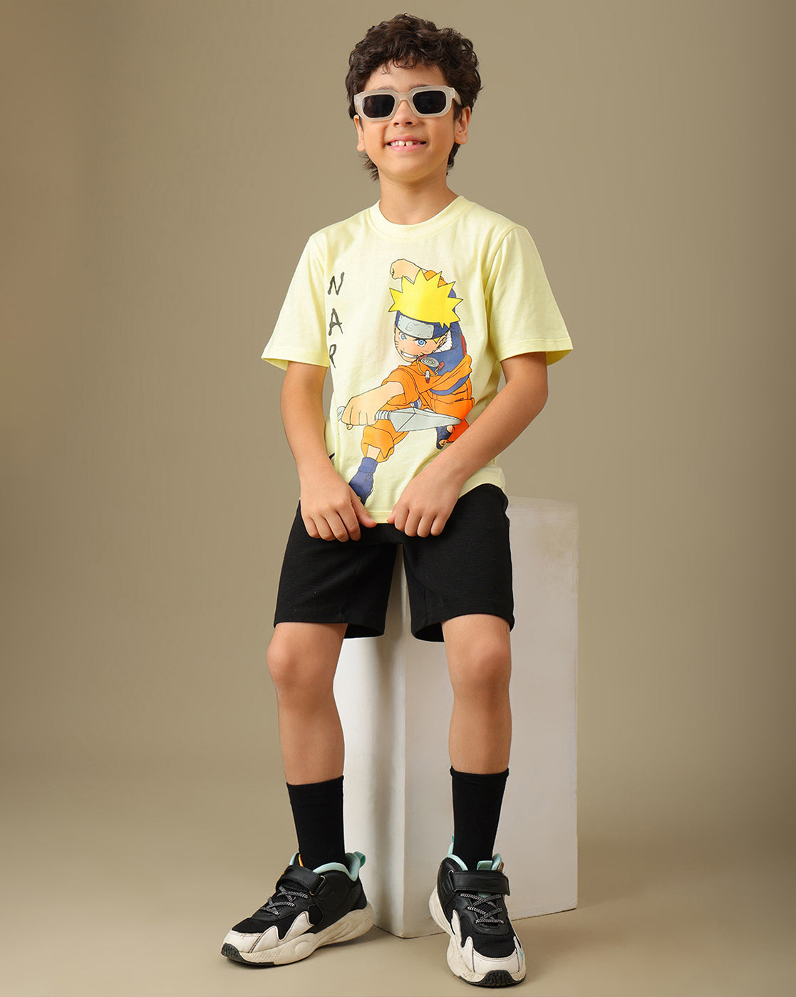 Naruto Printed Pack of 3 Tshirts For Boys