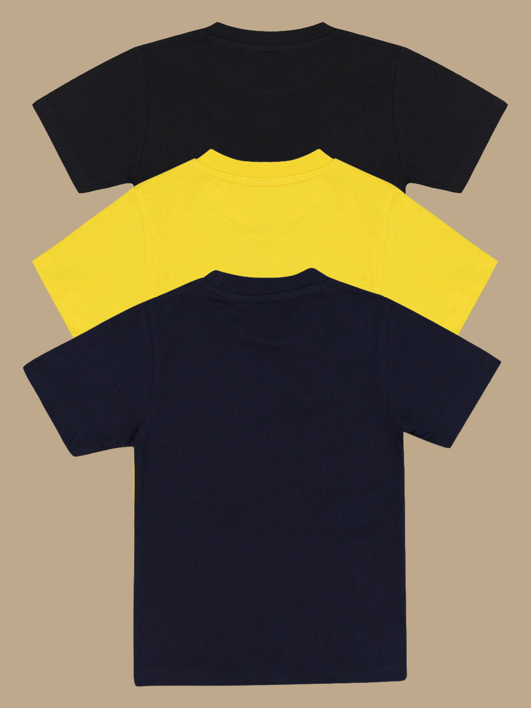 Naruto Graphic Printed Regular Fit Pack Of 3 Tshirt For Boys