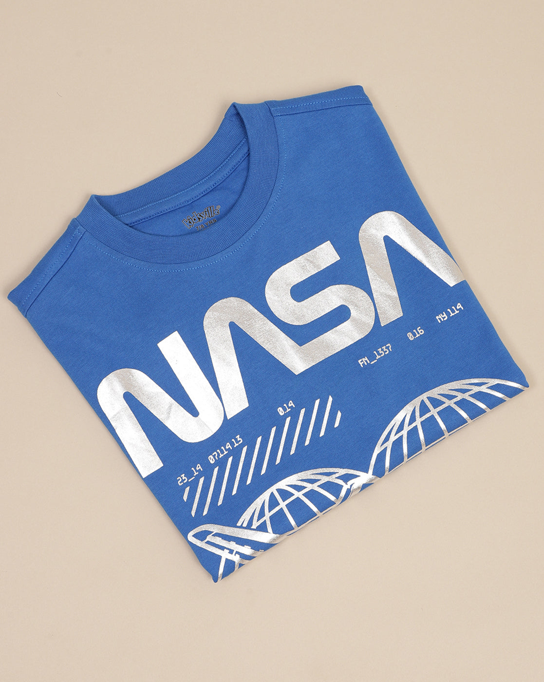 Nasa Printed Oversize Tshirt For Boys