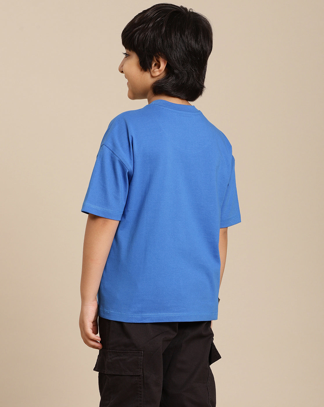Nasa Printed Oversize Tshirt For Boys