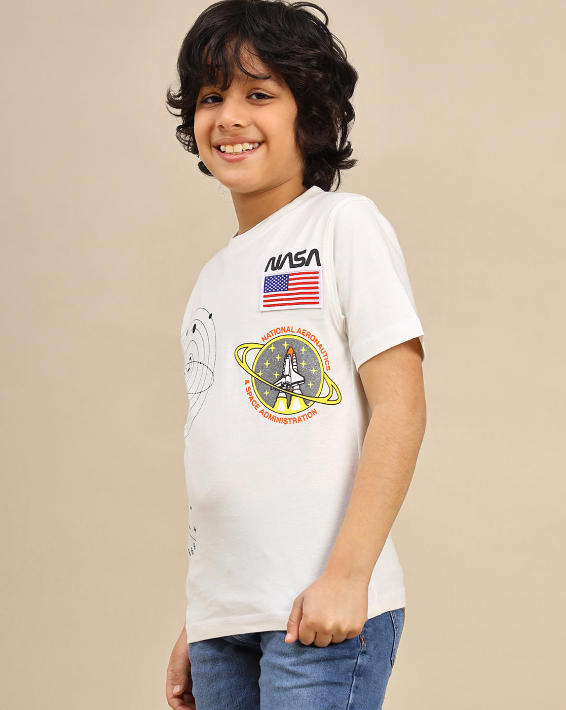Nasa Regular Fit Tshirt Boys