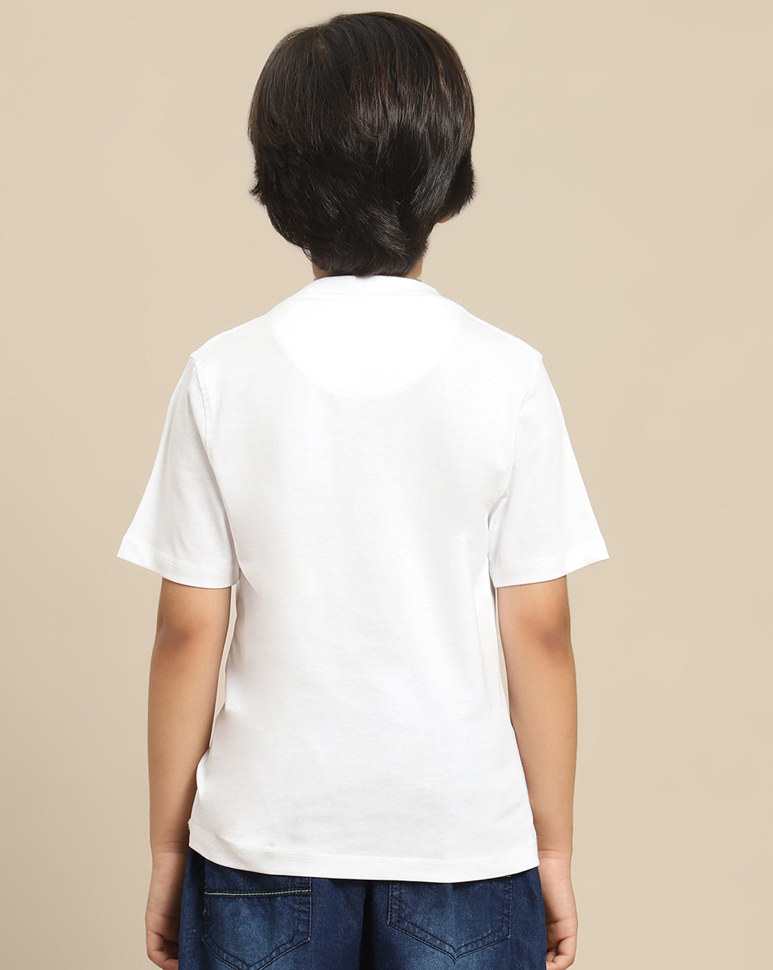 One Piece Printed Regular Fit Tshirt For Boys