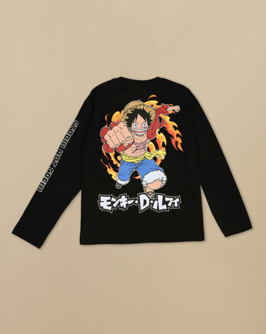 One Piece Printed Regular Fit Tshirt With Pouch Pocket  For Boys