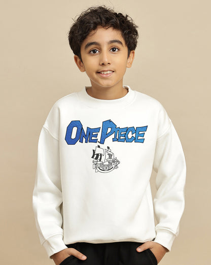 One Piece  Oversized Sweatshirt  Boys