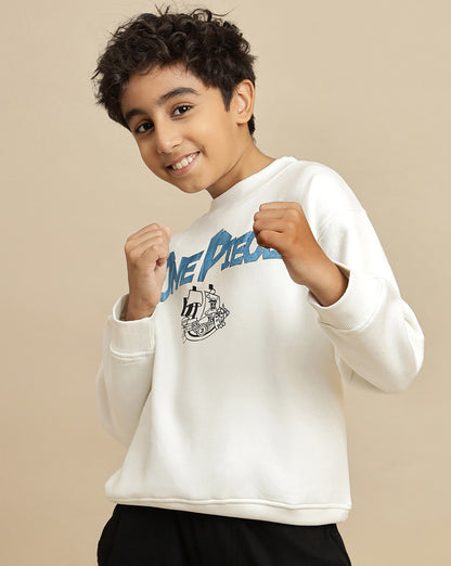 One Piece  Oversized Sweatshirt  Boys
