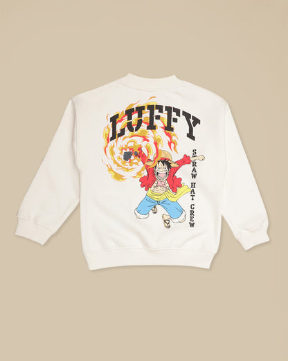 One Piece  Oversized Sweatshirt  Boys