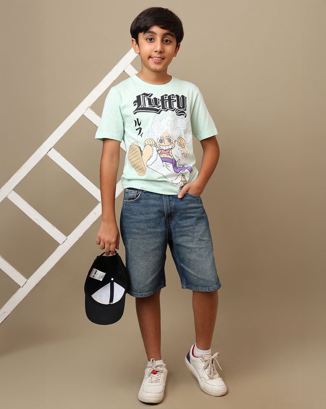 One Piece Printed Regular Fit Tshirt For Boys