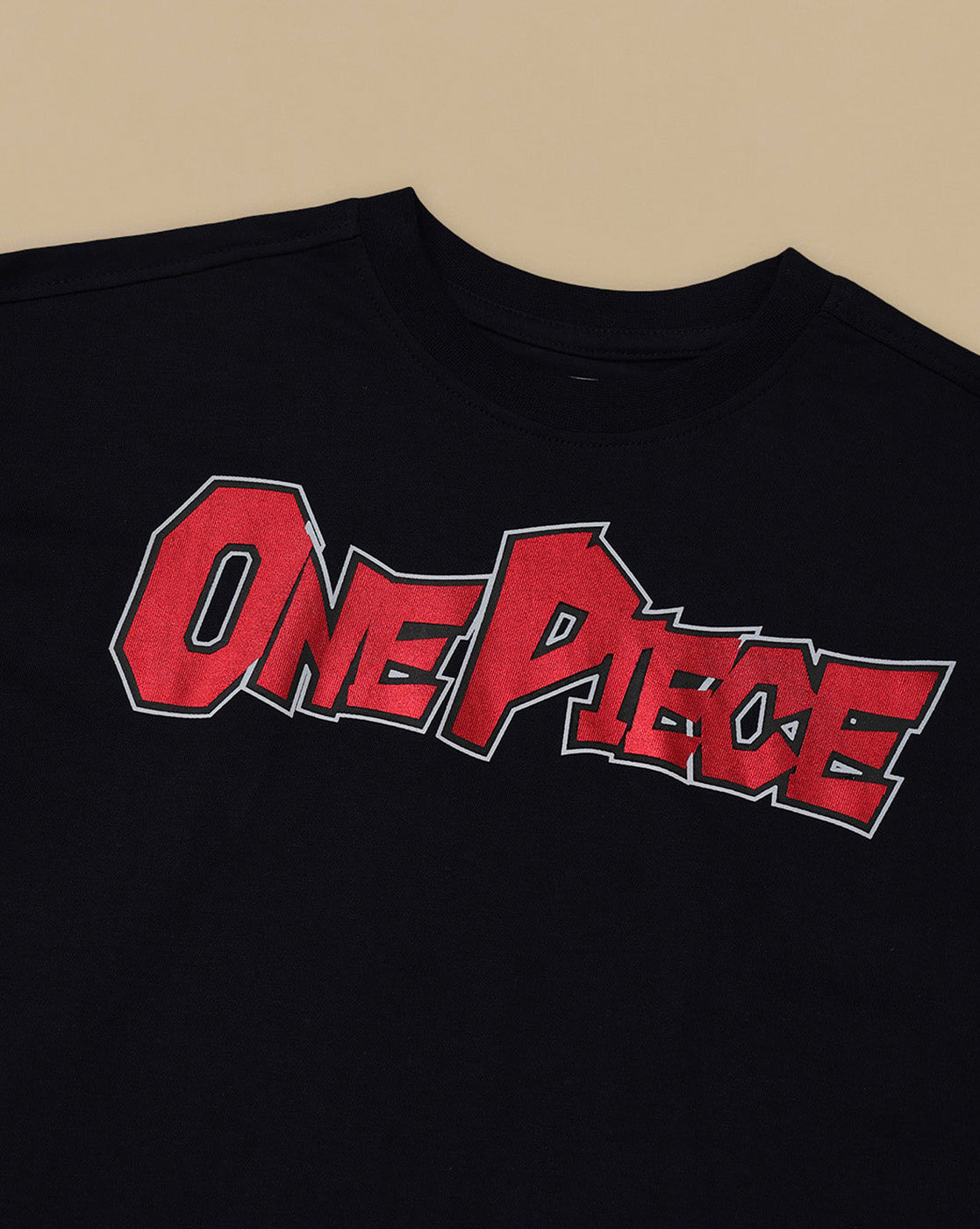One Piece Printed Oversized Tshirt For Boys