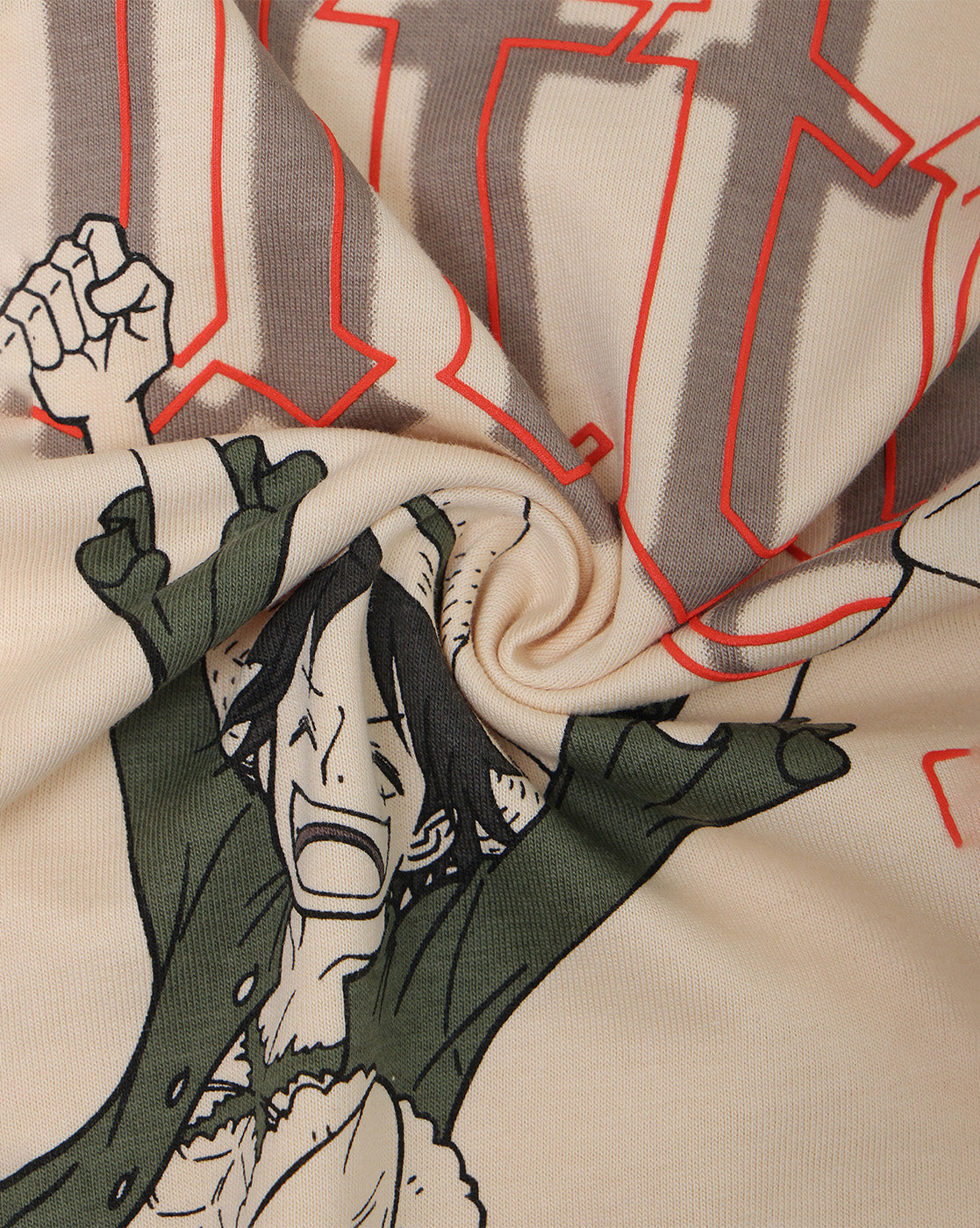 One Piece Monkey D. Luffy  Regular Fit Tshirt  Boys