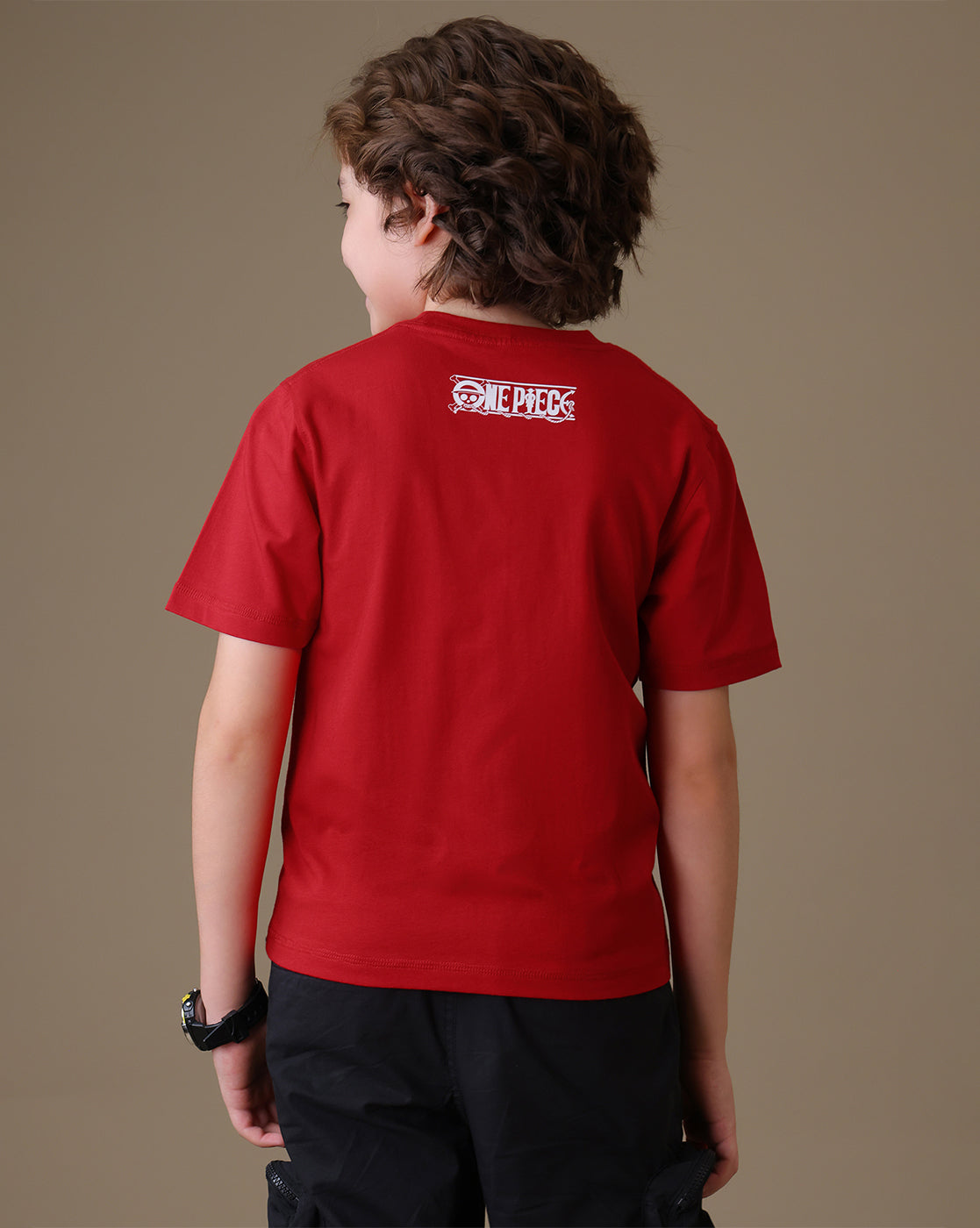 One Piece Monkey D. Luffy  Regular Fit Tshirt  Boys