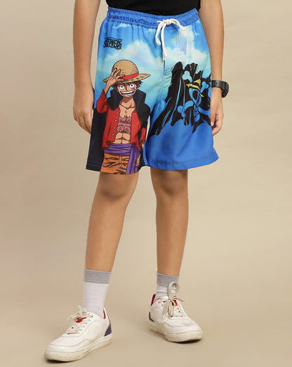 Luffy  Swim board Shorts  Boys