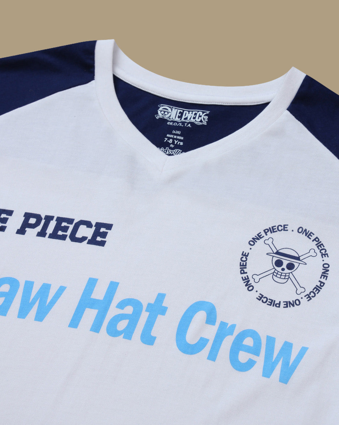 One Piece Printed Relaxed Fit Tshirt For Girls