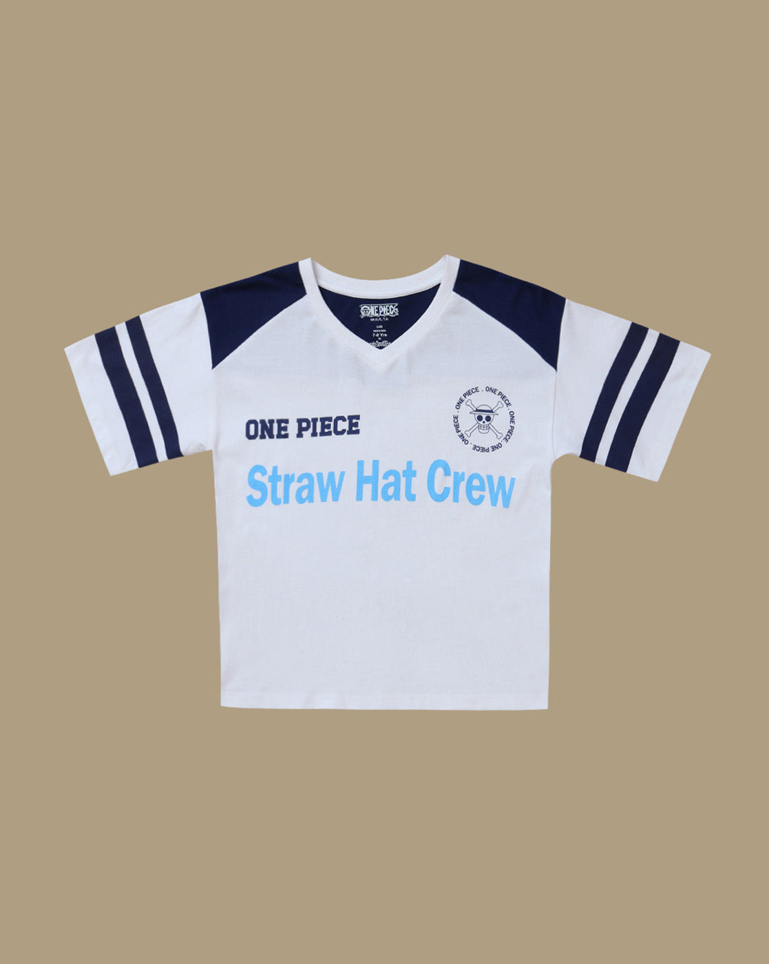 One Piece Printed Relaxed Fit Tshirt For Girls