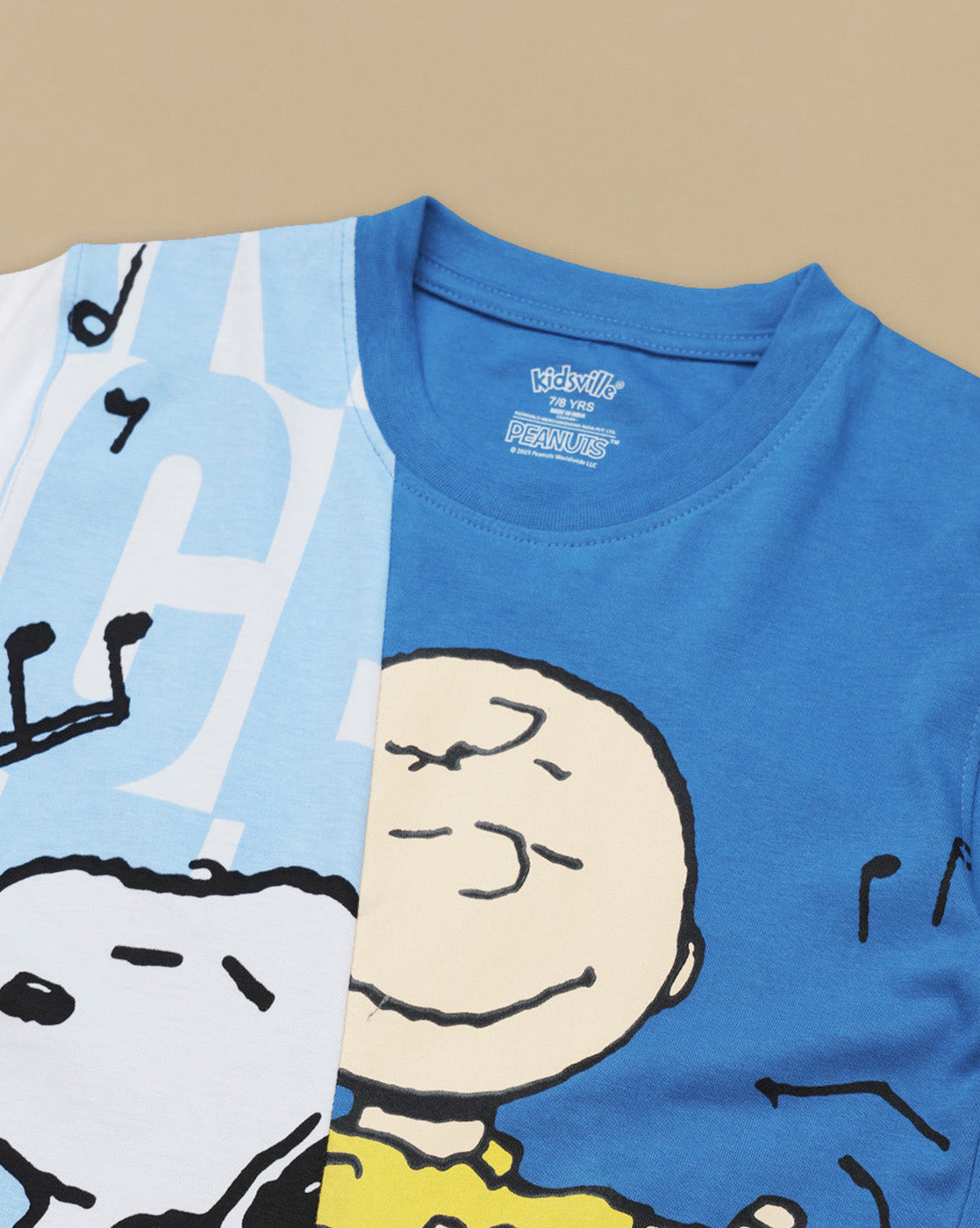 Peanuts Printed Regular Fit Tshirt For Boys