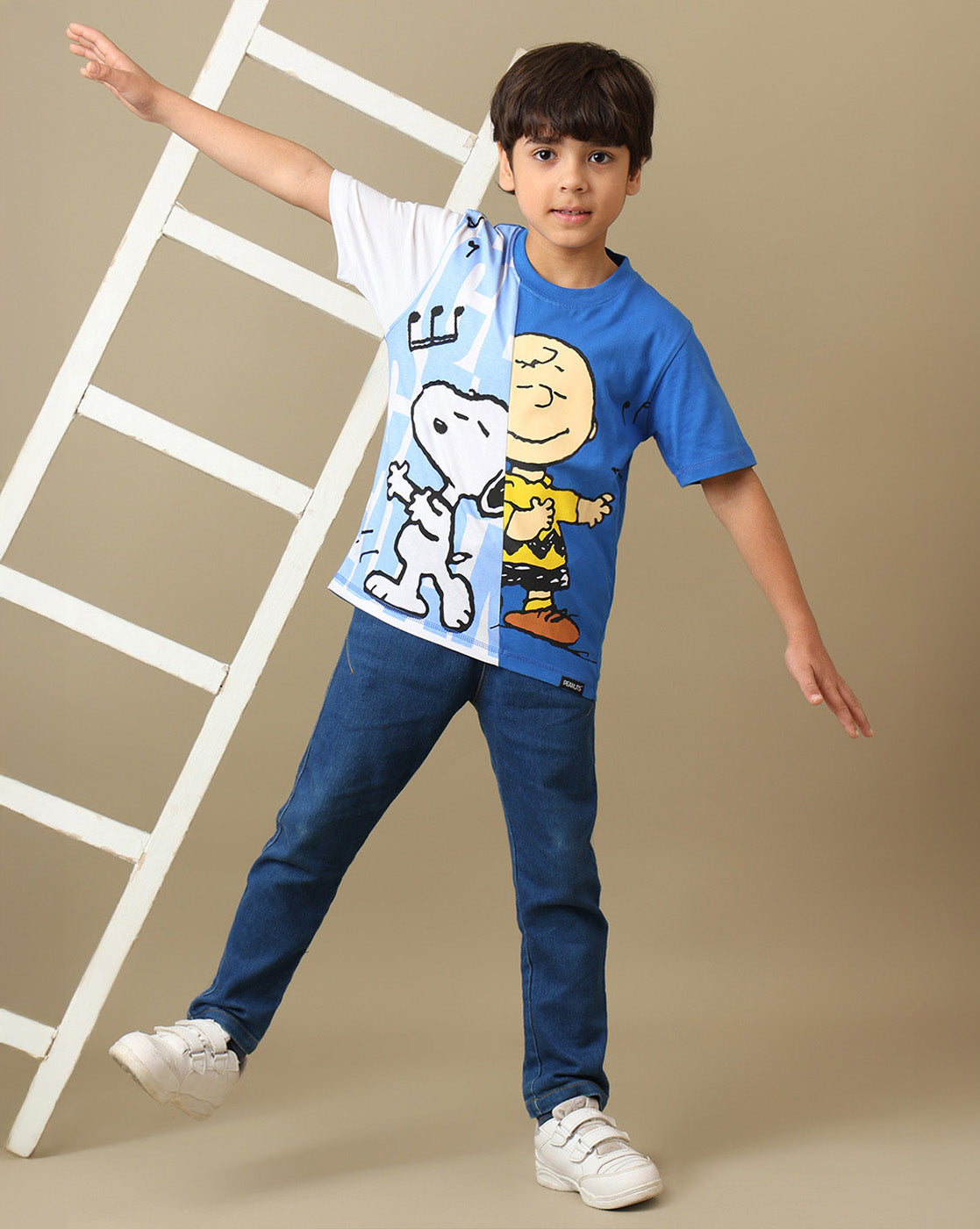Peanuts Printed Regular Fit Tshirt For Boys