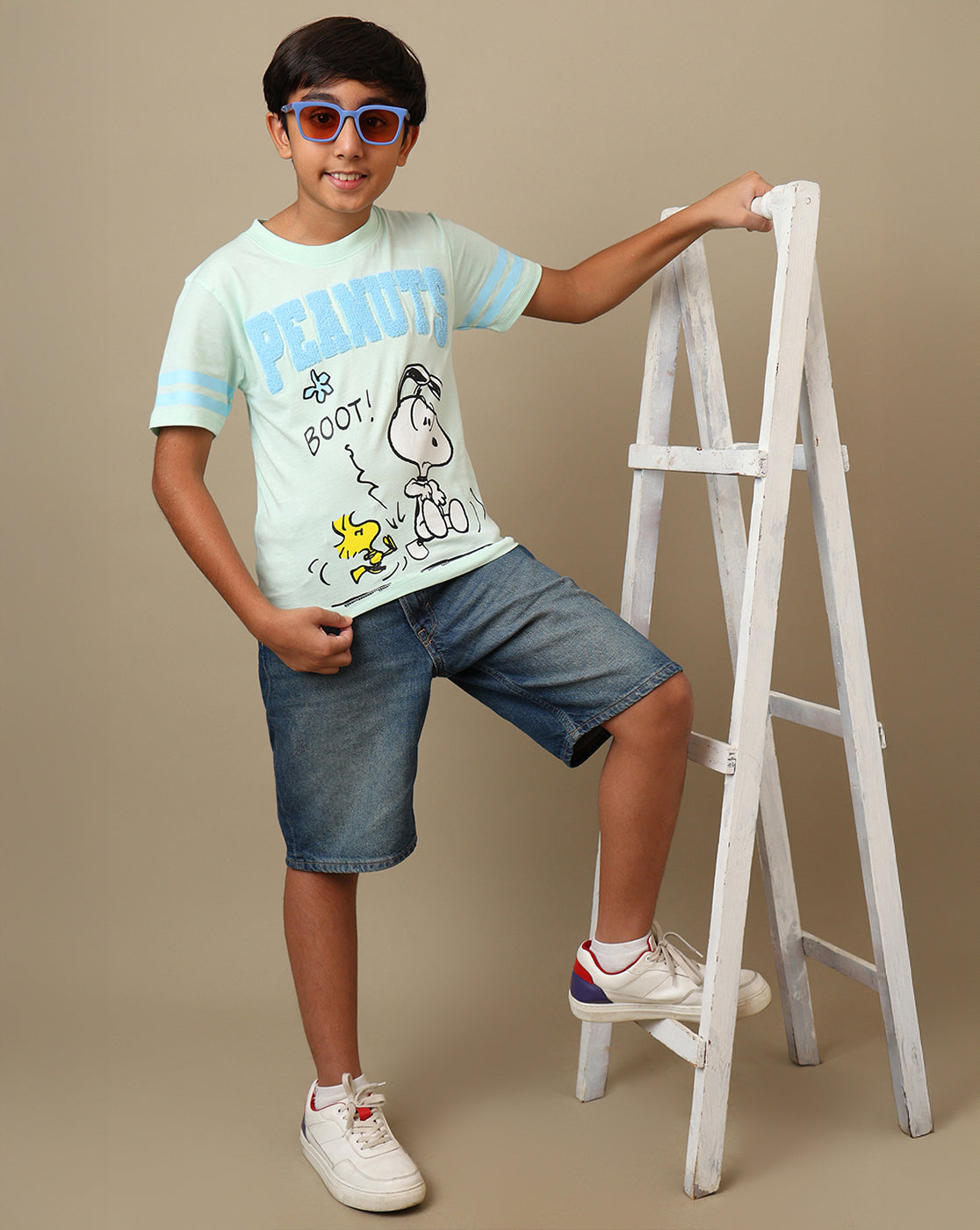 Peanuts Printed Regular Fit Tshirt For Boys