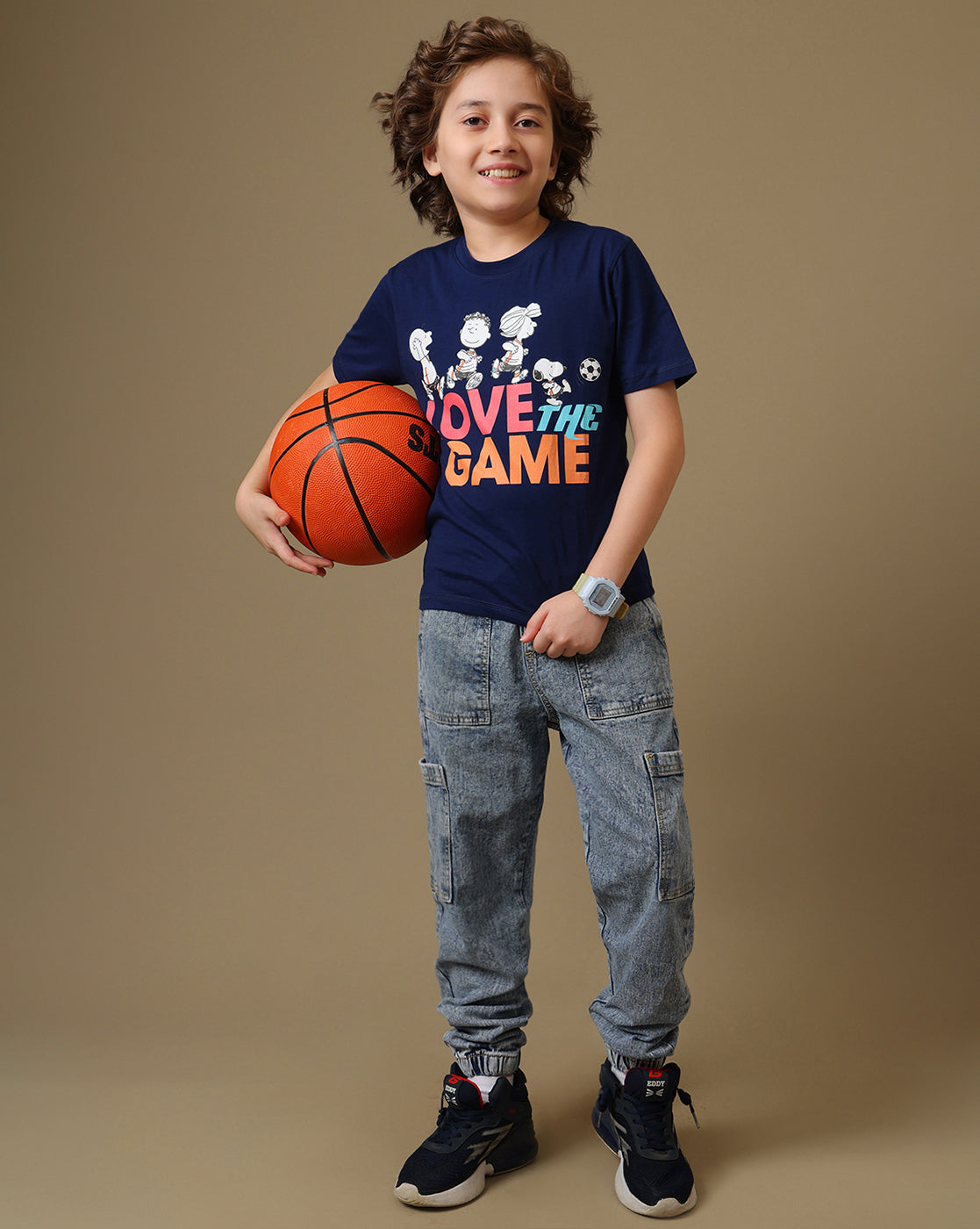 Peanuts Printed Regular Fit Tshirt For Boys