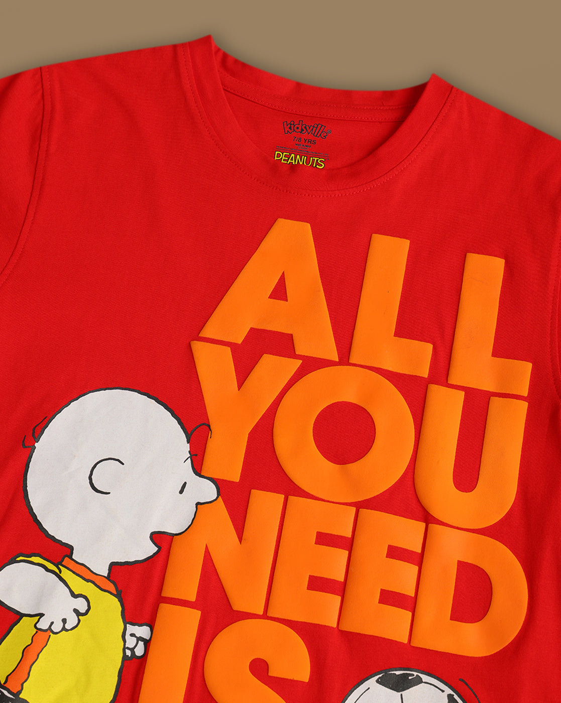 Peanuts Printed Regular Fit Tshirt For Boys