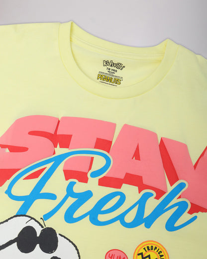 Peanuts: Snoopy Relaxed Fit Tshirt Girls