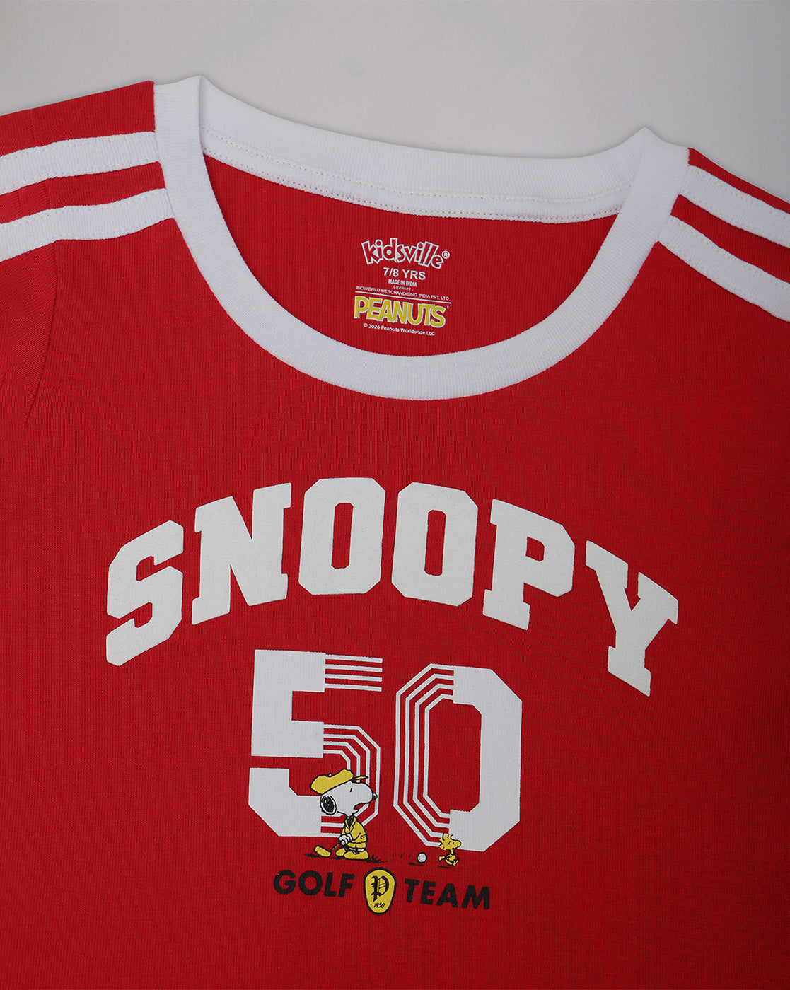 Peanuts: Snoopy Slim Fit Tshirt Girls