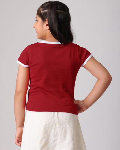 Peanuts: Snoopy Slim Fit Tshirt Girls