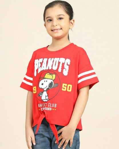 Peanuts  Relaxed Fit Tshirt  Girls
