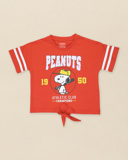 Peanuts  Relaxed Fit Tshirt  Girls