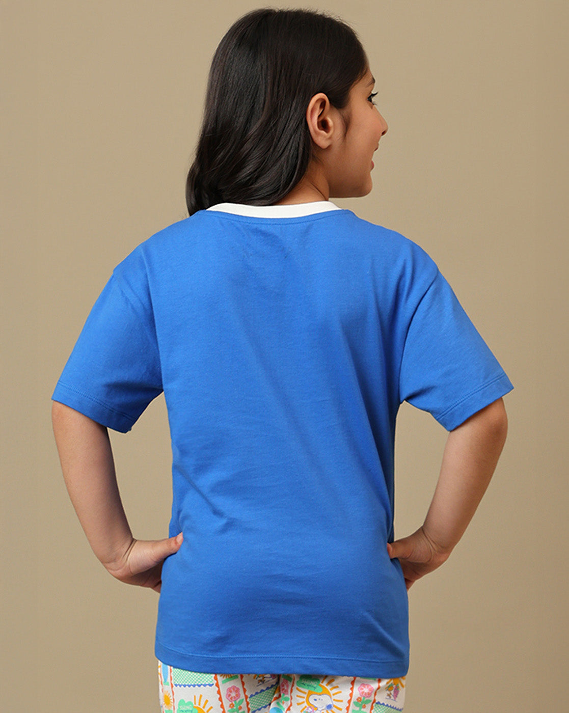 Peanuts Printed Relaxed Fit Tshirt For Girls