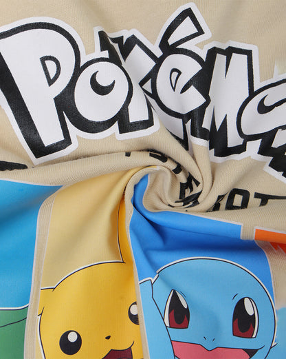Pokemon Pikachu  Regular Fit Tshirt  Boys