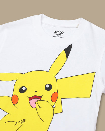 Pokemon  Regular Fit Tshirt  Boys