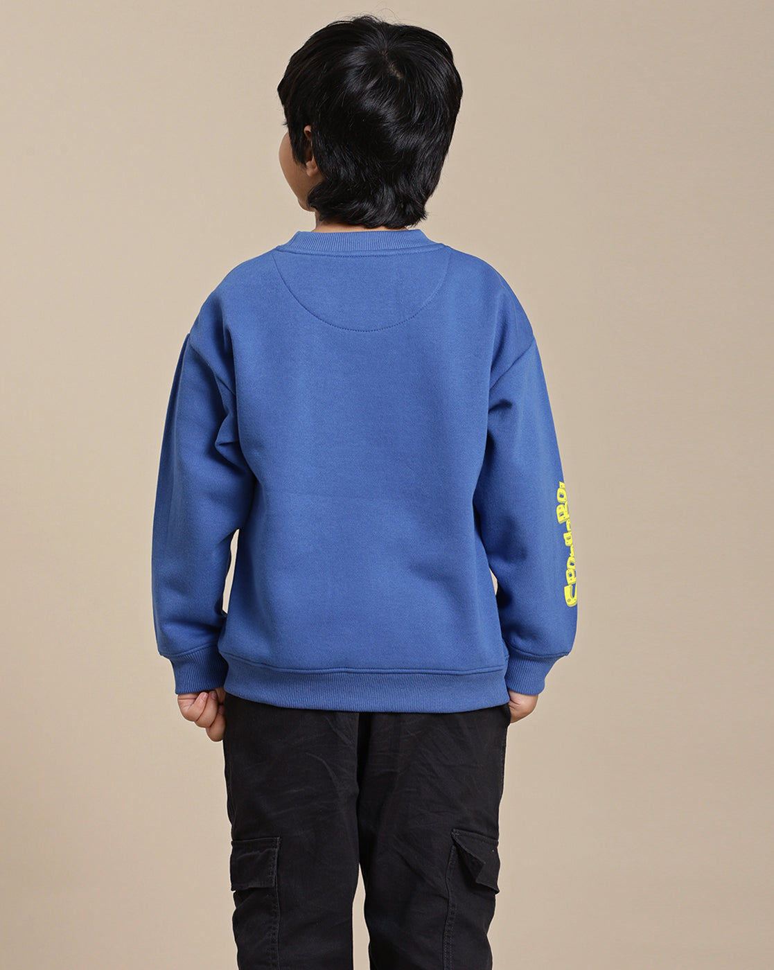 Sponge Bob Squarepants Printed Oversize Sweatshirt For Boys