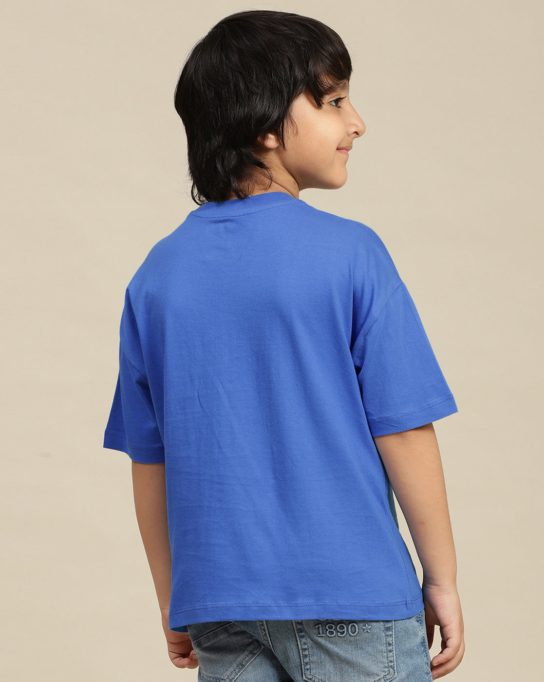 Sponge Bob Squarepants Printed Oversized Tshirt For Boys
