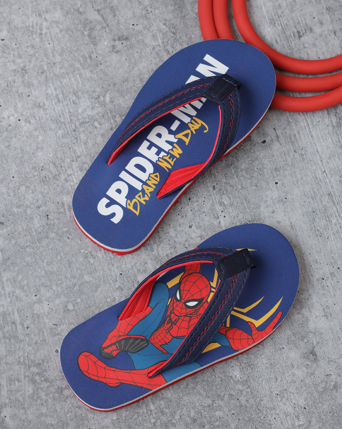 Spider-Man Printed Flipflops for Boys