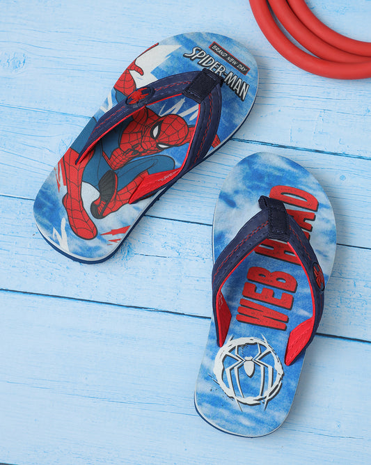 Spider-Man Printed Flipflops for Boys