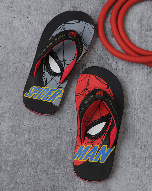 Spiderman Printed Flipflops for Boys