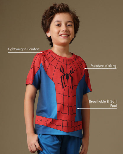 Spiderman  Regular Fit T-Shirt and Joggers  Boys