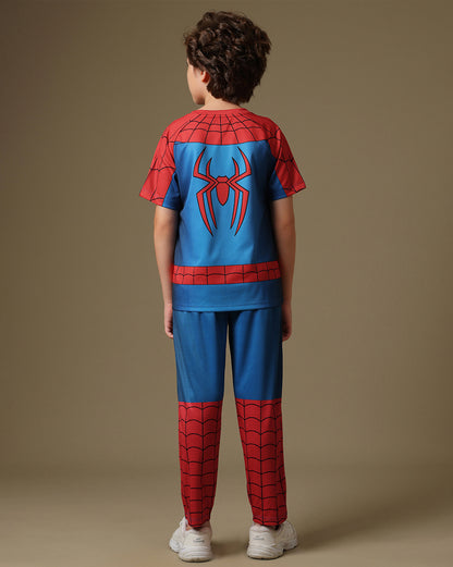 Spiderman  Regular Fit T-Shirt and Joggers  Boys