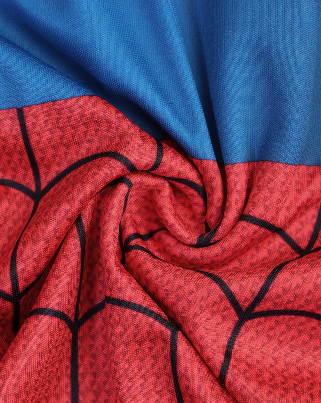 Spiderman Printed Regular Fit T-Shirt & Shorts For Boys