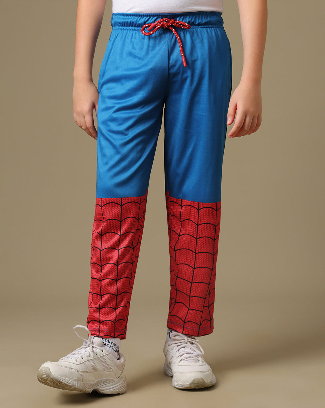 Spider-Man Printed Regular Fit Joggers For Boys