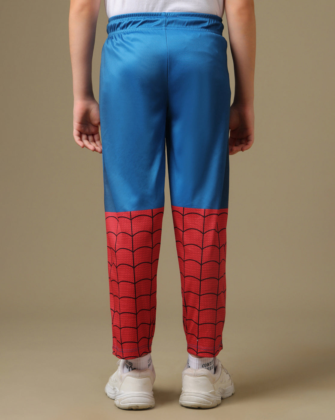 Spider-Man Printed Regular Fit Joggers For Boys