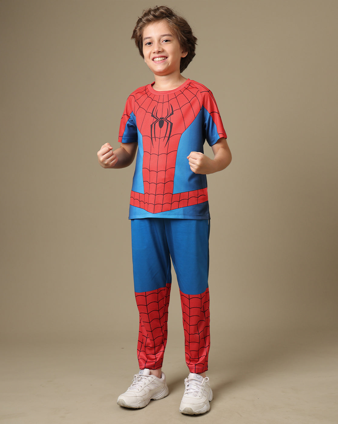 Spider-Man Printed Regular Fit Joggers For Boys