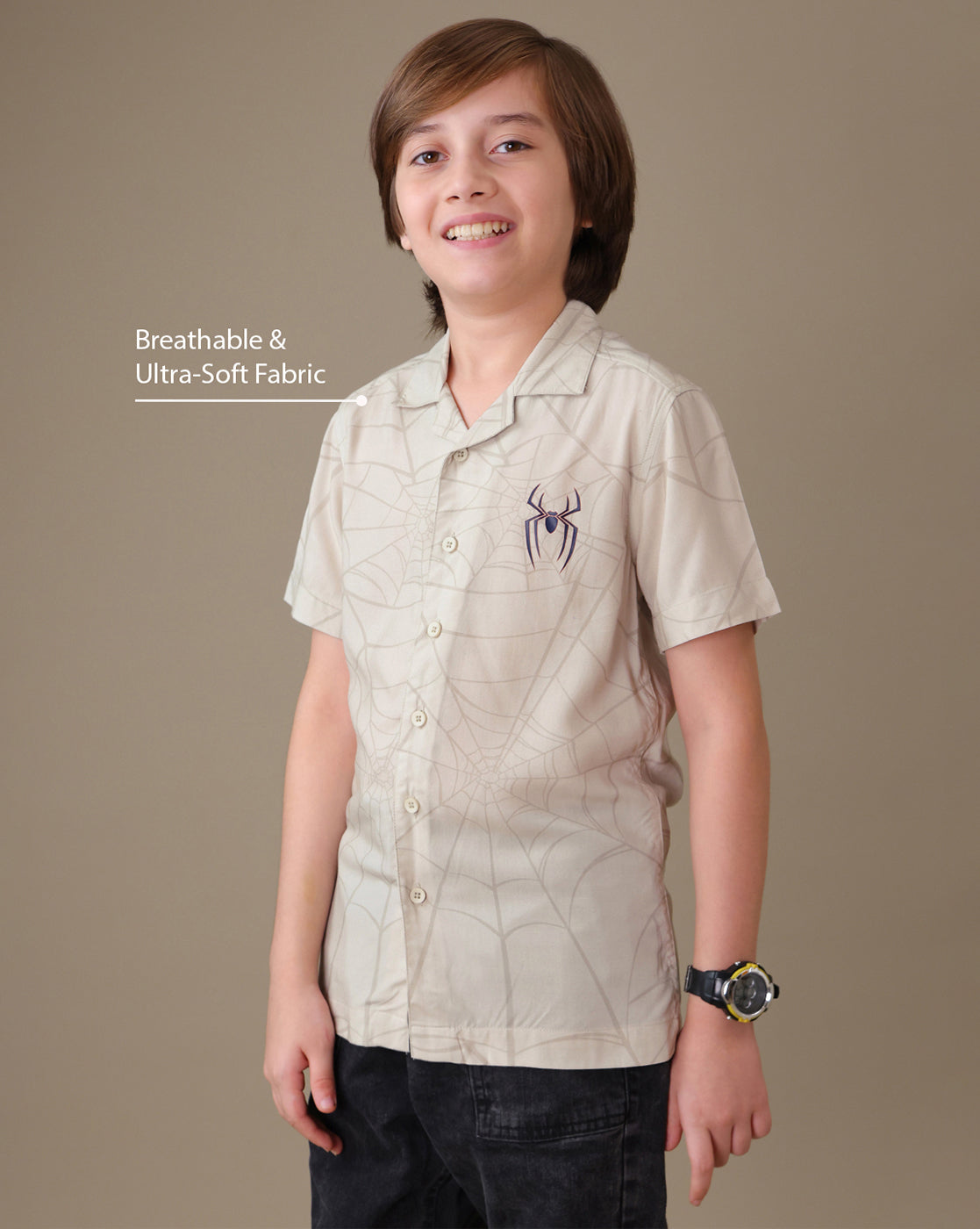 Spider-Man Regular Fit Shirt Boys