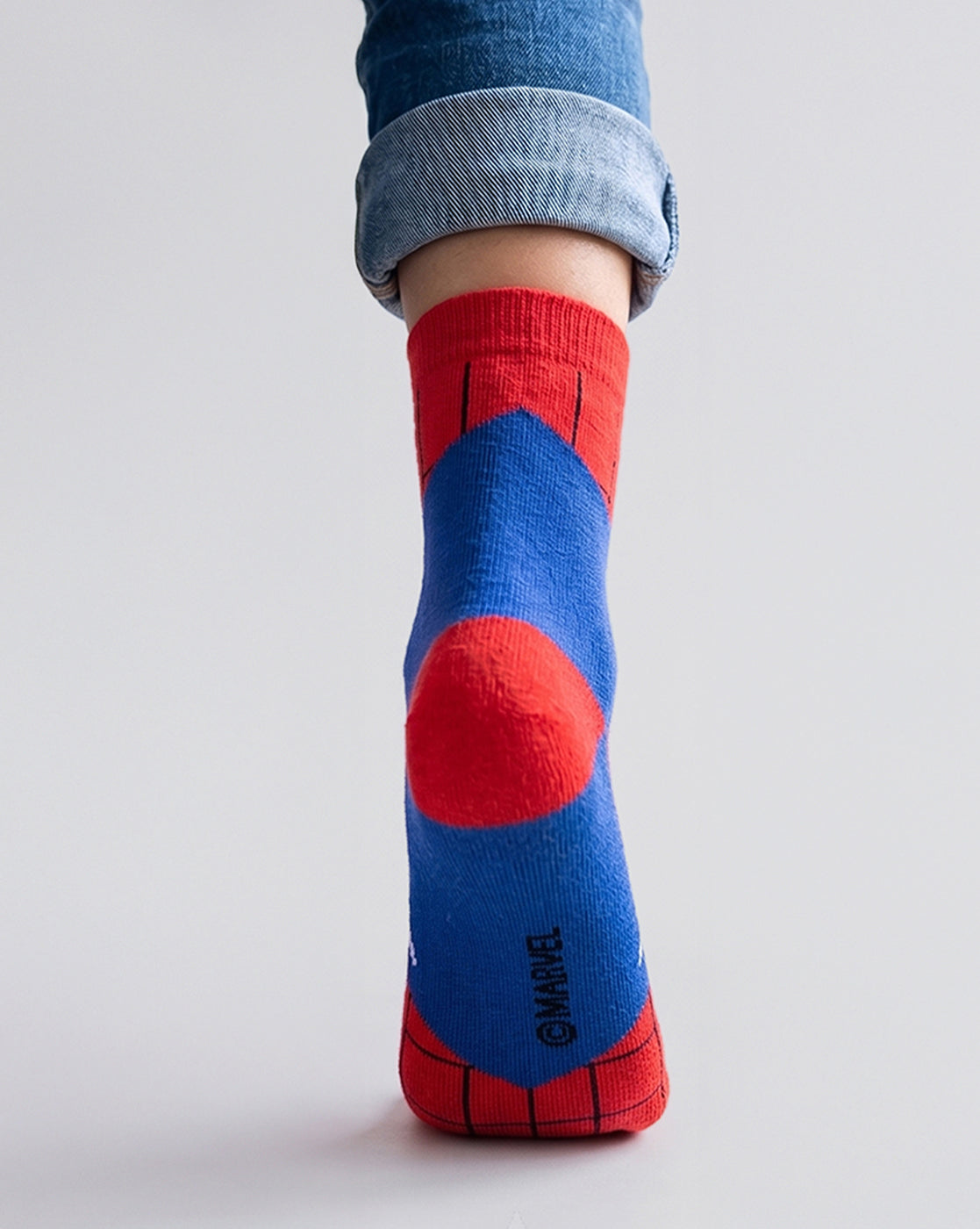 Pack of 3 Spiderman Above Ankle-Length Socks Unisex