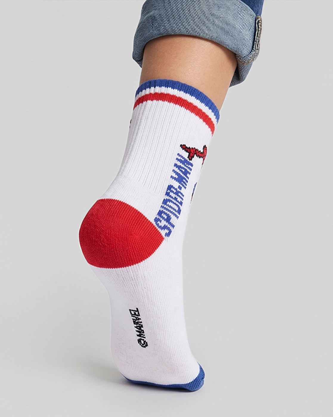 Pack of 3 Spiderman Above Ankle-Length Socks Unisex