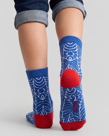 Pack of 3 Spiderman Above Ankle-Length Socks Unisex
