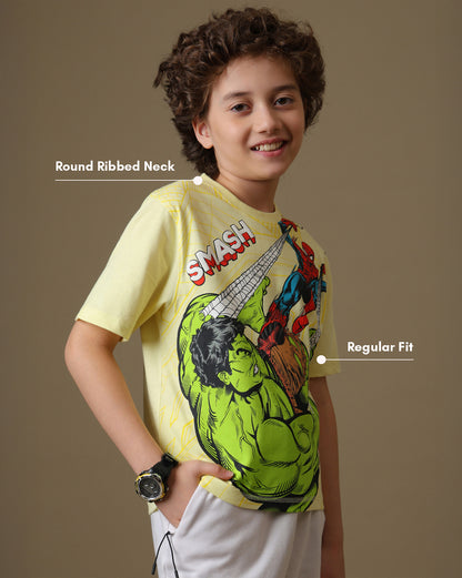 Spider-Man  Regular Fit Tshirt  Boys
