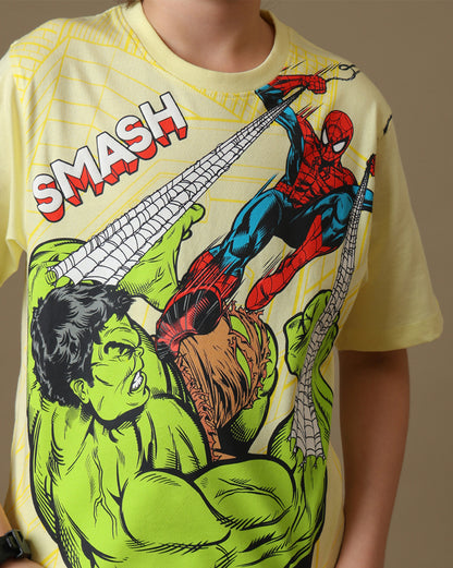 Spider-Man  Regular Fit Tshirt  Boys