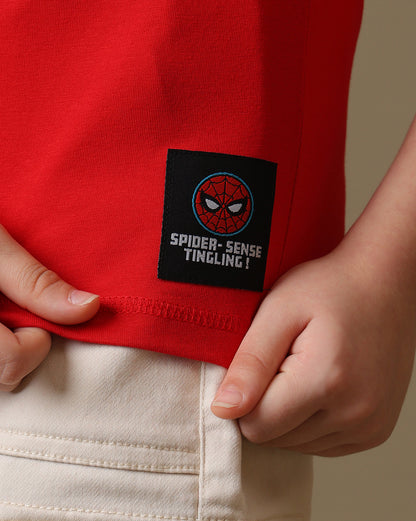 Spider-Man  Regular Fit Tshirt  Boys