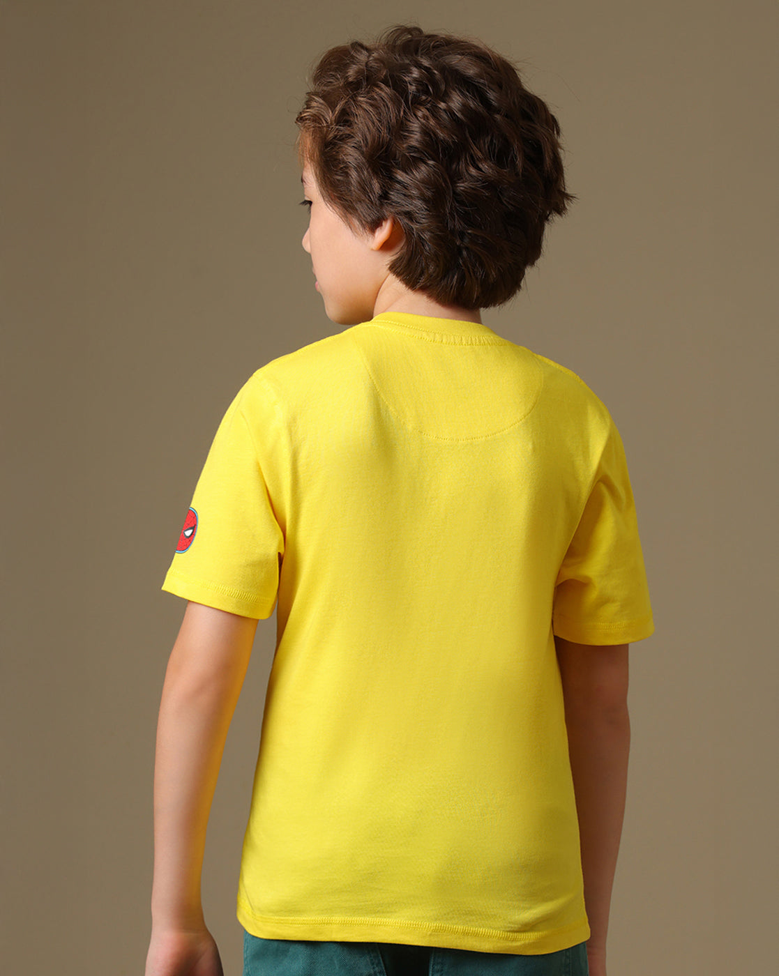 Spider-Man Printed Regular Fit Tshirt For Boys