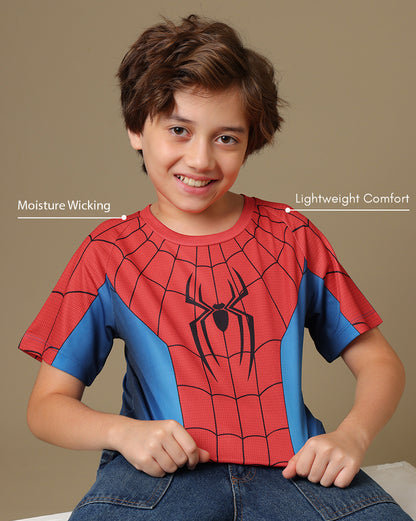 Spider-Man  Regular Fit Tshirt  Boys
